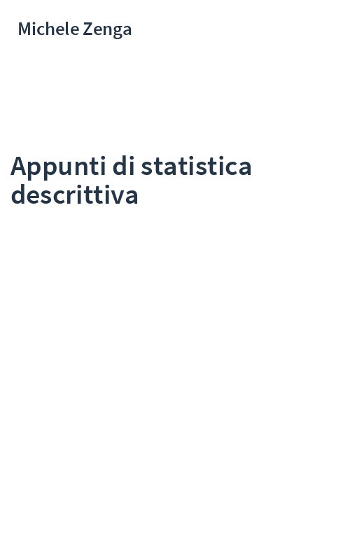 Appunti di statistica descrittiva