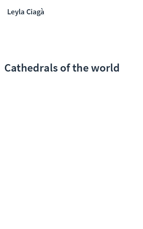 Cathedrals of the world