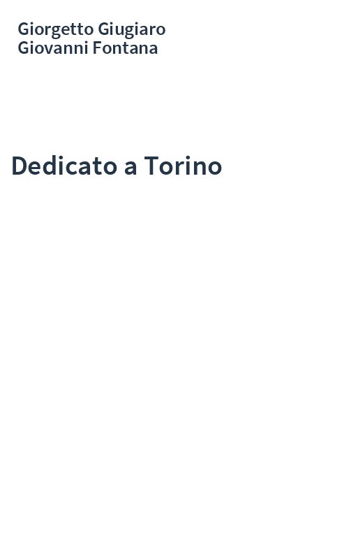Dedicato a Torino