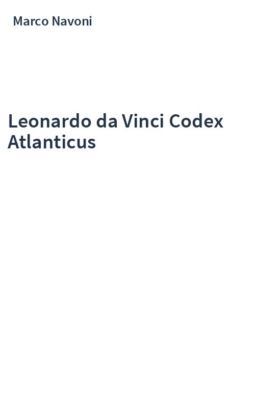 Leonardo da Vinci Codex Atlanticus