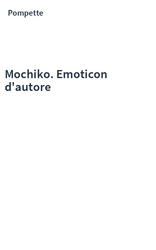 Mochiko. Emoticon d'autore