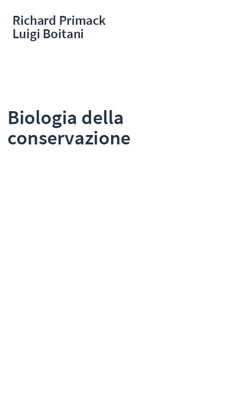Biologia della conservazione