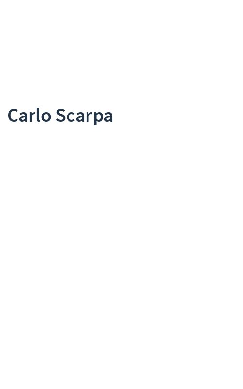 Carlo Scarpa