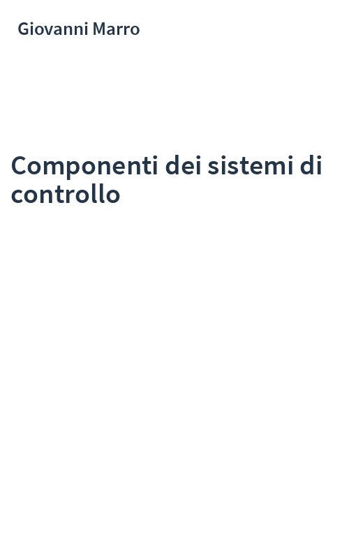 Componenti dei sistemi di controllo