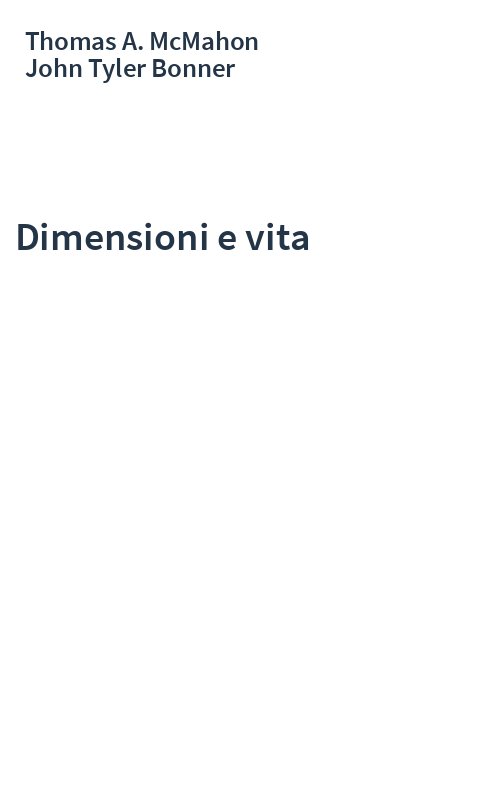 Dimensioni e vita