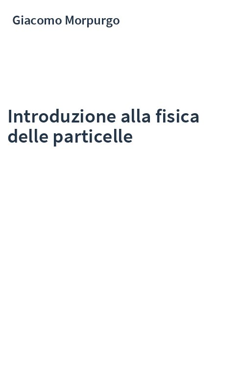 Introduzione alla fisica delle particelle