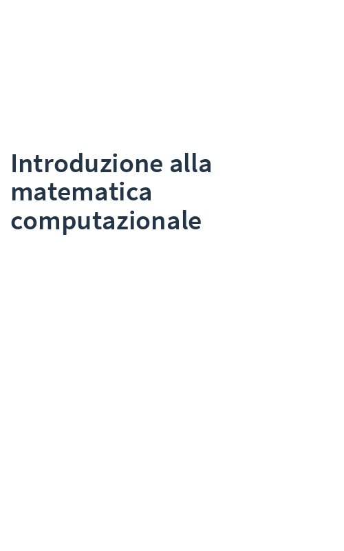 Introduzione alla matematica computazionale