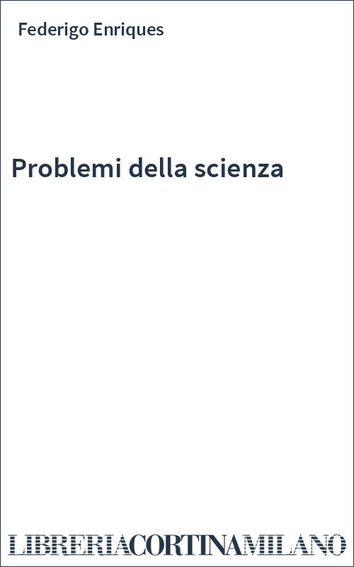 Problemi della scienza