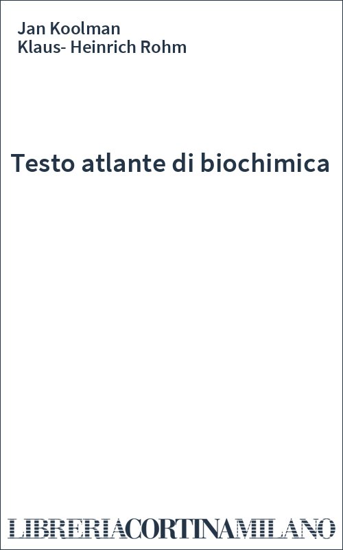 Testo atlante di biochimica