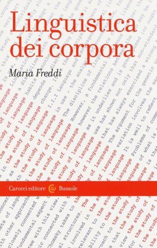 Libri universitari Corpus linguistics (Prof.ssa Berti)