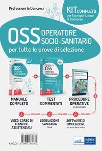 Kit dei concorsi per OSS Operatore Socio-sanitario. Volumi completi per la preparazione alle prove selettive