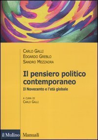 Libri universitari Storia del pensiero politico contemporaneo (Prof. Del Corno)
