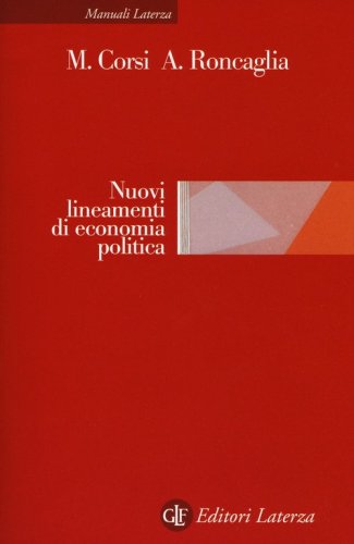 Libri universitari Economia politica (Prof. Fantacci)
