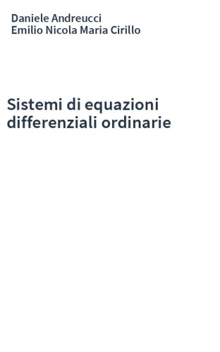 Sistemi di equazioni differenziali ordinarie