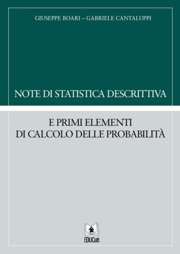 NOTE DI STATISTICA DESCRITTIVA