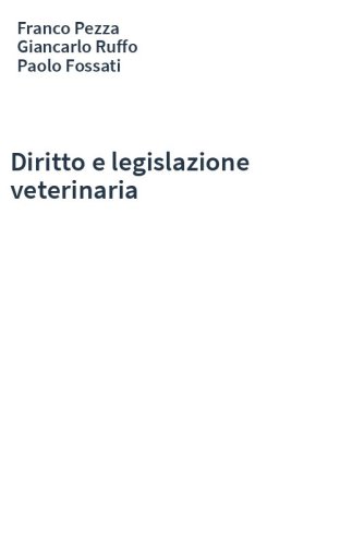 Diritto e legislazione veterinaria