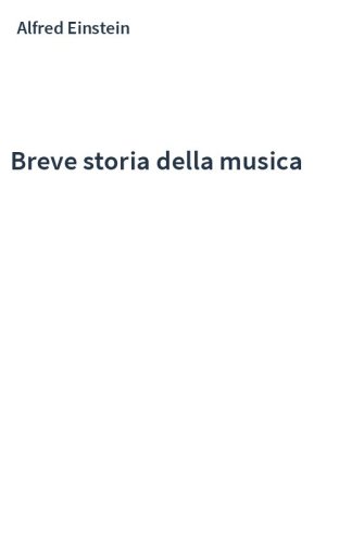 Breve storia della musica