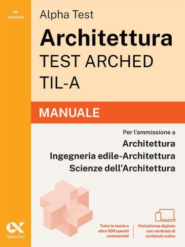 Alpha Test Architettura ARCHED, TIL-A 2026-2027. Manuale