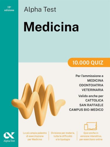 Alpha Test Medicina. 10.000 quiz