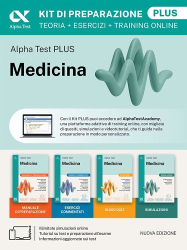 Alpha Test Plus Medicina. Kit di preparazione Plus