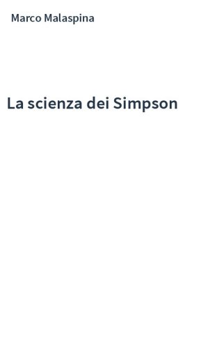 La scienza dei Simpson