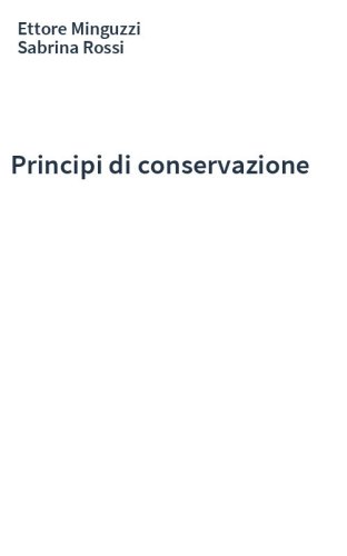 Principi di conservazione