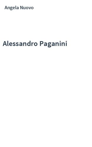 Alessandro Paganini