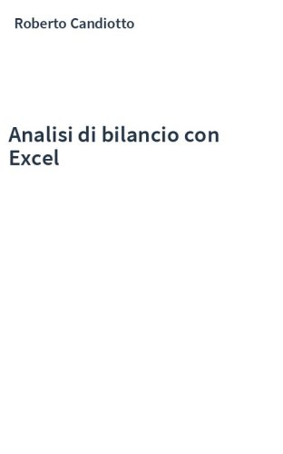 Analisi di bilancio con Excel