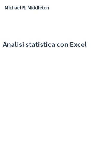 Analisi statistica con Excel
