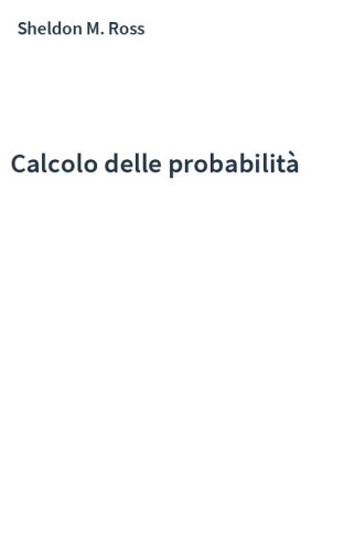 Calcolo delle probabilità