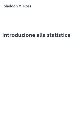 Introduzione alla statistica