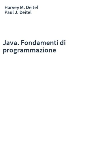 Java. Fondamenti di programmazione