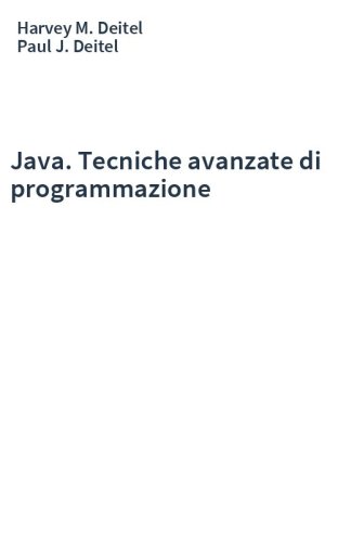 Java. Tecniche avanzate di programmazione