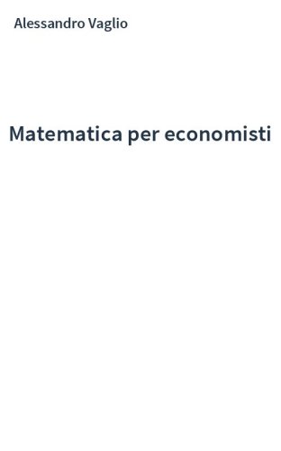 Matematica per economisti