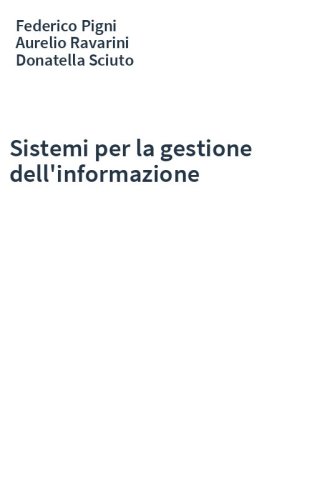Sistemi per la gestione dell'informazione