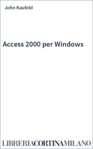 Access 2000 per Windows