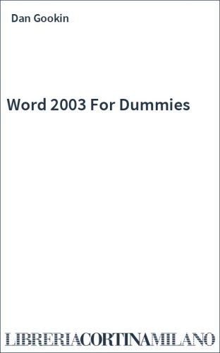 Word 2003 For Dummies