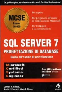 SQL Server 7. Progettazione di database