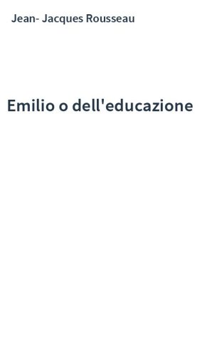 Emilio o dell'educazione