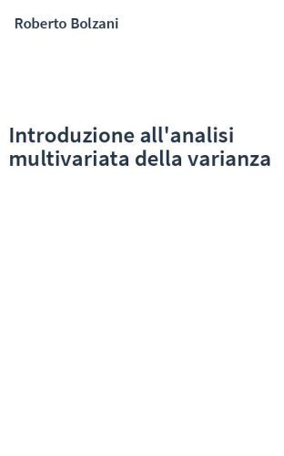 Introduzione all'analisi multivariata della varianza