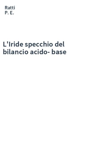 L'Iride specchio del bilancio acido-base