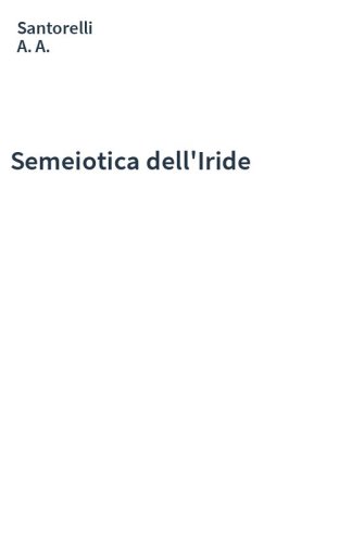 Semeiotica dell'Iride