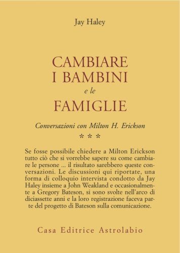 Conversazioni con Milton Erickson