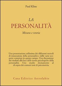 La personalità. Misura e teoria