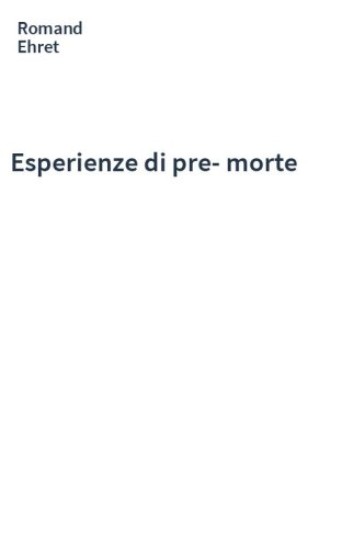 Esperienze di pre-morte