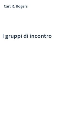 I gruppi di incontro