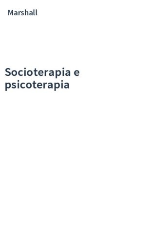 Socioterapia e psicoterapia