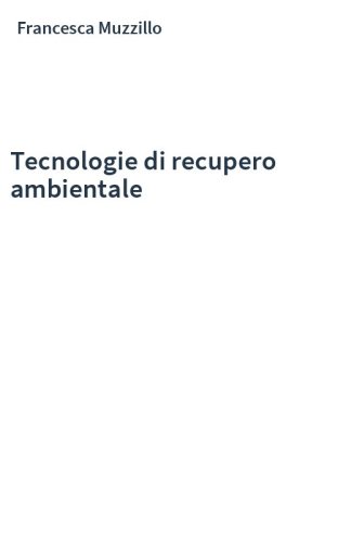 Tecnologie di recupero ambientale