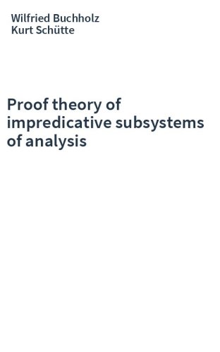 Proof theory of impredicative subsystems of analysis
