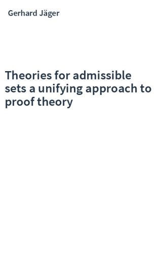 Theories for admissible sets a unifying approach to proof theory